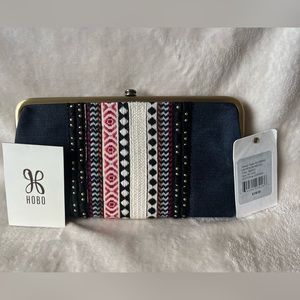 HOBO Brand “Lauren” Indigo Wallet